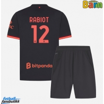 AC Milan Adrien Rabiot #12 Tredjedraktsett Barn 2026-27 Kortermet (+ Korte bukser)